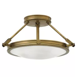   Hinkley Lighting COLLIER HK-COLLIER-SF-S Plafonlámpa 3x60W/E14