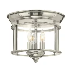   Elstead Lighting GENTRY HK-GENTRY-F-PN Plafonlámpa 3x60W/E14