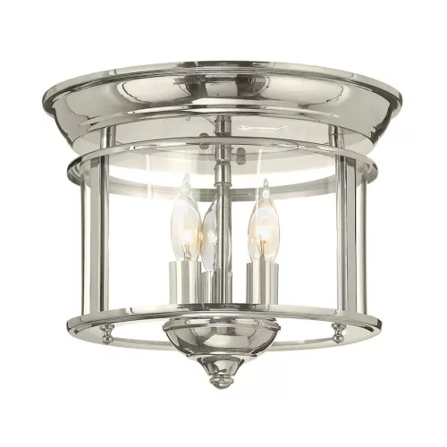 Elstead Lighting GENTRY HK-GENTRY-F-PN Plafonlámpa 3x60W/E14