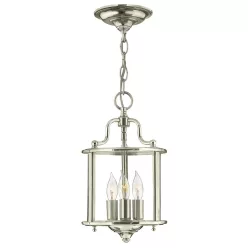   Elstead Lighting GENTRY HK-GENTRY-P-S-PN Függőlámpa 3x60W/E14