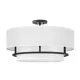 Hinkley Lighting Graham HK-GRAHAM-L-BK Plafonlámpa 4x40 W/E14