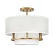 Hinkley Lighting Graham HK-GRAHAM-M-LCB Plafonlámpa 3x40 W/E14