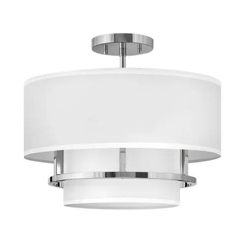 Hinkley Lighting Graham HK-GRAHAM-M-PN Plafonlámpa 3x40 W/E14
