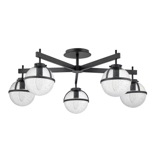 Hinkley Lighting Hollis HK-HOLLIS-5-C-BK Plafonlámpa 5x40 W/E14 ip44