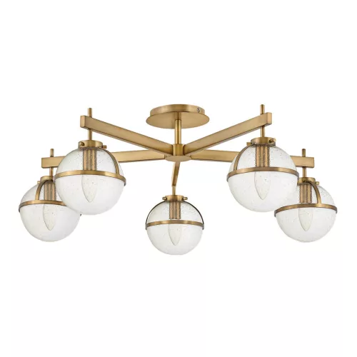 Hinkley Lighting Hollis HK-HOLLIS-5-C-HB Plafonlámpa 5x40 W/E14 ip44