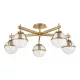 Hinkley Lighting Hollis HK-HOLLIS-5-C-HB Plafonlámpa 5x40 W/E14 ip44