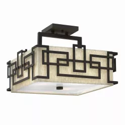 Hinkley Lighting LANZA HK-LANZA-SF Plafonlámpa 3x60W/E27