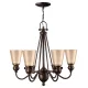 Hinkley Lighting MAYFLOWER HK-MAYFLOWER6 Csillár 6x60W/E27