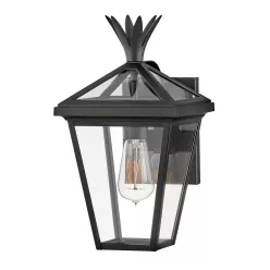   Hinkley Lighting Palma HK-PALMA-S-BK Fali lámpa 1x60W/E27 IP44