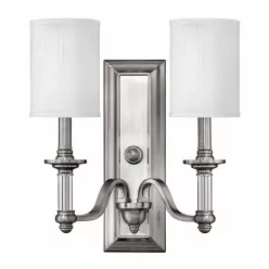 Hinkley Lighting SUSSEX HK-SUSSEX2 Fali lámpa 2x60W/E14