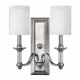 Hinkley Lighting SUSSEX HK-SUSSEX2 Fali lámpa 2x60W/E14