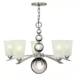 Hinkley Lighting ZELDA HK-ZELDA5-PN Csillár 5x60W/E27