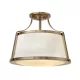 Hinkley Lighting CHARLOTTE HK-CHARLOTTE-SF-BC Plafonlámpa 3x75W/E27