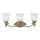 Elstead Lighting FRANCOI HK-FRANCOISE3-BATH Fali lámpa 3x40W/G9 IP44
