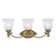 Elstead Lighting FRANCOI HK-FRANCOISE3-BATH Fali lámpa 3x40W/G9 IP44