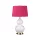 Elstead Lighting Isla ISLA-AB-TL-CRANBERRY Asztali lámpa 1x60 W/E27