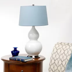   Elstead Lighting Isla ISLA-PN-TL-BLUE Asztali lámpa 1x60 W/E27