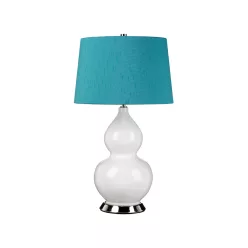   Elstead Lighting Isla ISLA-PN-TL-TEAL Asztali lámpa 1x60 W/E27