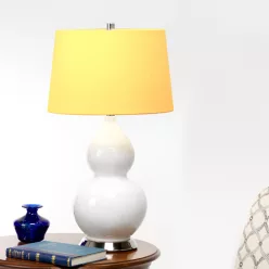   Elstead Lighting Isla ISLA-PN-TL-YELLOW Asztali lámpa 1x60 W/E27