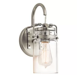Kichler BRINLEY KL-BRINLEY1-NI Fali lámpa 1x60W/E27