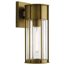 Kichler Camillo KL-CAMILLO-M-PNBR Fali lámpa 1x60W/E27 IP44