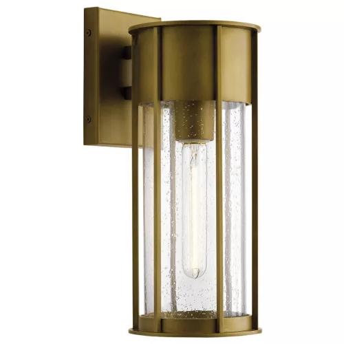 Kichler Camillo KL-CAMILLO-M-PNBR Fali lámpa 1x60W/E27 IP44