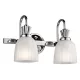 Kichler CORA KL-CORA2-BATH Fali lámpa 2x3,5W/G9 2x320LM IP44