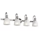 Kichler CORA KL-CORA4-BATH Fali lámpa 4x3,5W/G9 4x320LM IP44