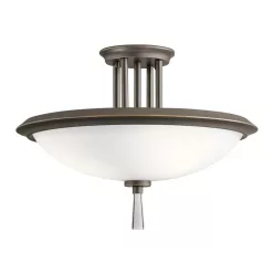 Kichler DREYFUS KL-DREYFUS-SFOZ Plafonlámpa 3x60W/E27
