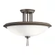 Kichler DREYFUS KL-DREYFUS-SFOZ Plafonlámpa 3x60W/E27