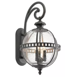 Kichler HALLERON KL-HALLERON-2M Fali lámpa 3x60W/E14 IP44