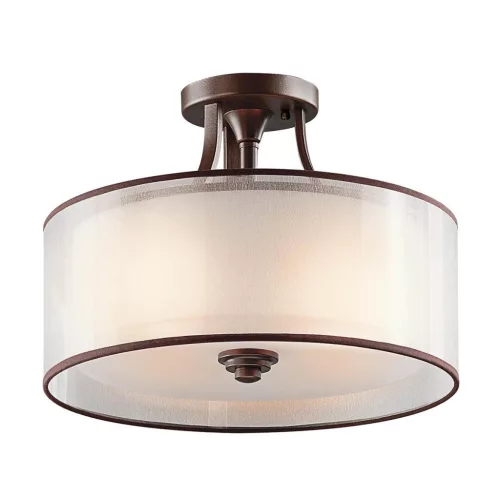 Kichler LACEY KL-LACEY-SF-MB Plafonlámpa 3x60W/E27