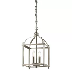 Kichler LARKIN KL-LARKIN-P-S-NI Függőlámpa 2x60W/E14