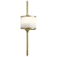 Kichler MONA KL-MONA-S-NBR Fali lámpa 2x3,5W/G9 320LM IP44