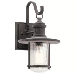 Kichler RIVERWOOD KL-RIVERWOOD2-M Fali lámpa 1x60W/E27 IP44