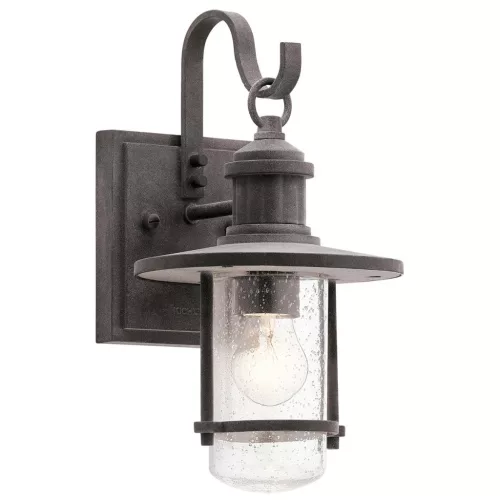 Kichler RIVERWOOD KL-RIVERWOOD2-S Fali lámpa 1x60W/E27 IP44