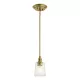 Elstead Lighting WAVERLY KL-WAVERLY-MP-NBR Függőlámpa 1x60W/E27