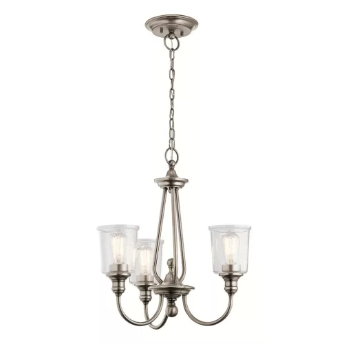 Elstead Lighting WAVERLY KL-WAVERLY3-CLP Csillár 3x60W/E27