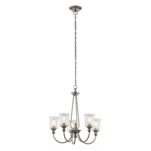 Elstead Lighting WAVERLY KL-WAVERLY5-CLP Csillár 3x60W/E27