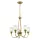 Elstead Lighting WAVERLY KL-WAVERLY5-NBR Csillár 3x60W/E27