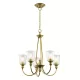 Elstead Lighting WAVERLY KL-WAVERLY5-NBR Csillár 3x60W/E27