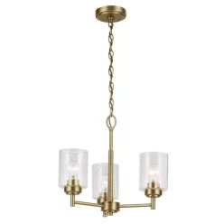 Kichler Winslow KL-WINSLOW3-NBR Csillár 3x60W/E27 IP20