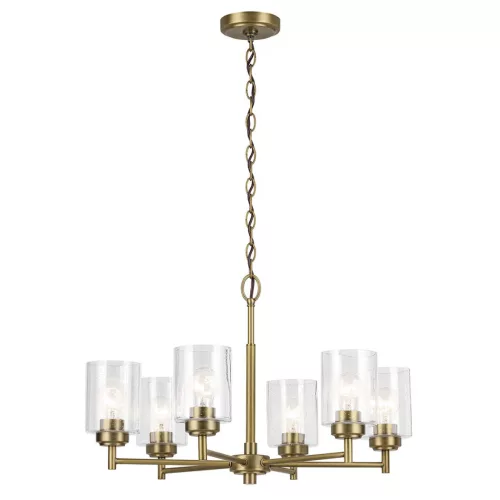 Kichler Winslow KL-WINSLOW6-NBR Csillár 6x60W/E27 IP20