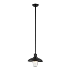   Kichler Allenbury KL-ALLENBURY-P-M-BKT Függeszték 1x40W/E27 IP44