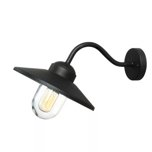 Elstead Lighting KLAMPENBORG KLAMPENBORG-BK Fali lámpa 1x60W/E27 IP44
