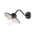 Elstead Lighting Klampenborg KLAMPENBORG-PIR-BK Fali lámpa 1x60W/E27 IP44