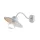 Elstead Lighting Klampenborg KLAMPENBORG-PIR-WHT Fali lámpa 1x60W/E27 IP44