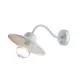 Elstead Lighting Klampenborg KLAMPENBORG-PIR-WHT Fali lámpa 1x60W/E27 IP44