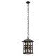 Elstead Lighting BEACON SQUARE KL-BEACON-SQUARE8-OZ Függőlámpa 1x60W/E27 IP44