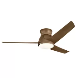   KICHLER KLF-ERIS-60-WN ERIS Ventilátoros lámpa Dió LED IP44